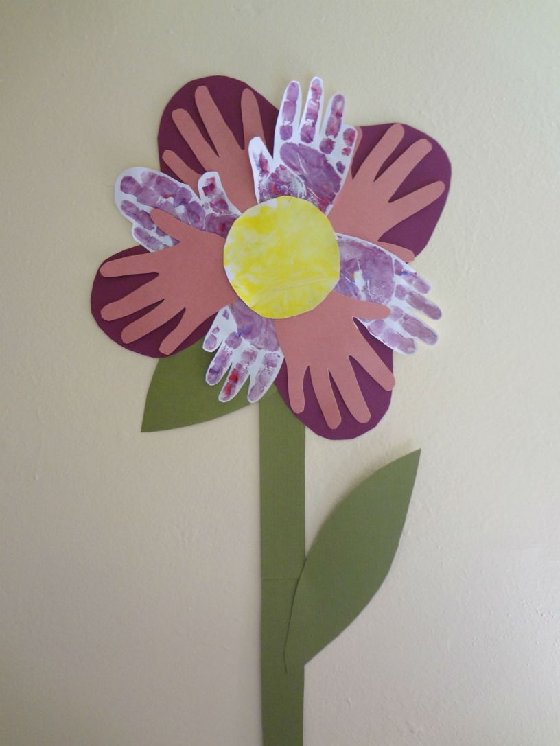 Handprint Flower