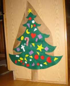 Childproof Felt Christmas Tree