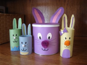 board Tube Easter Bunnies