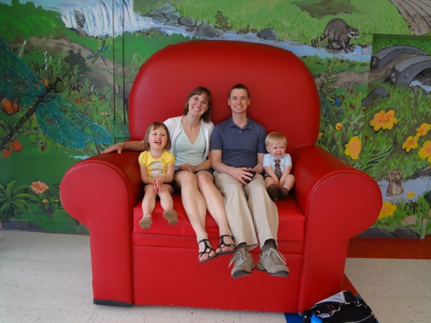 Big sister, Mama O, Daddy O, and Little Brother