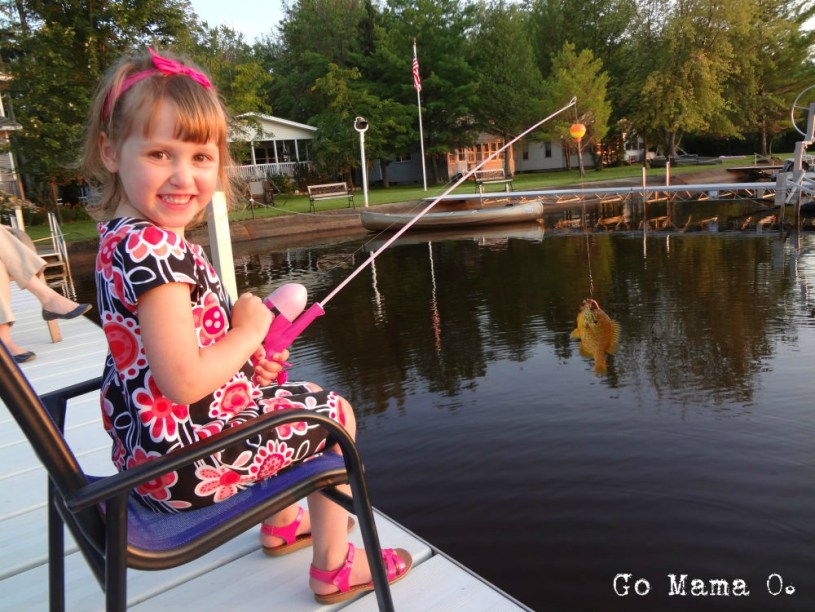 big sister and her big catch