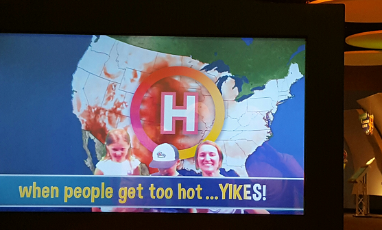 Fun with the green screen and reporting