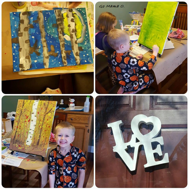 a few paintings - Go Mama O.