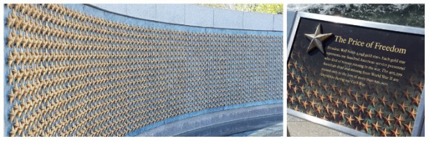 WWII Memorial Stars