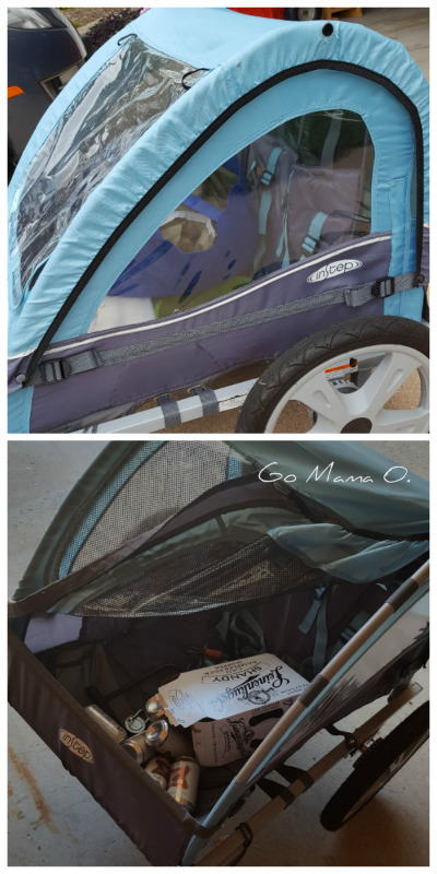 bike trailer contents