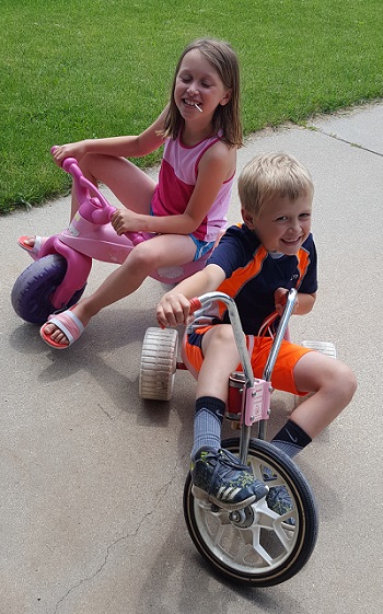 Big kids, big wheels