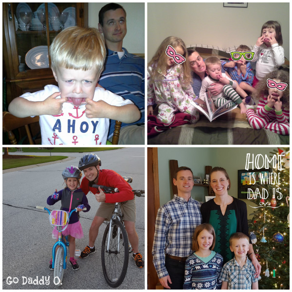 Pictures with Daddy O.