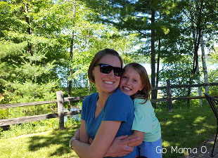 Mama O and Big Sister in the North Woods