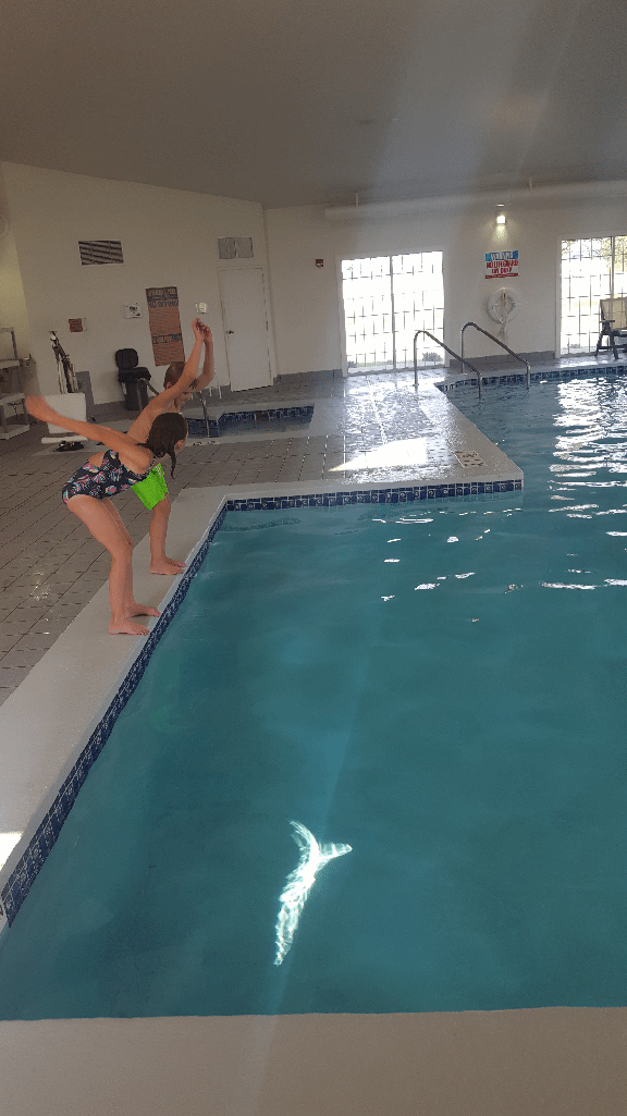 Fun in the Pool Go Mama O