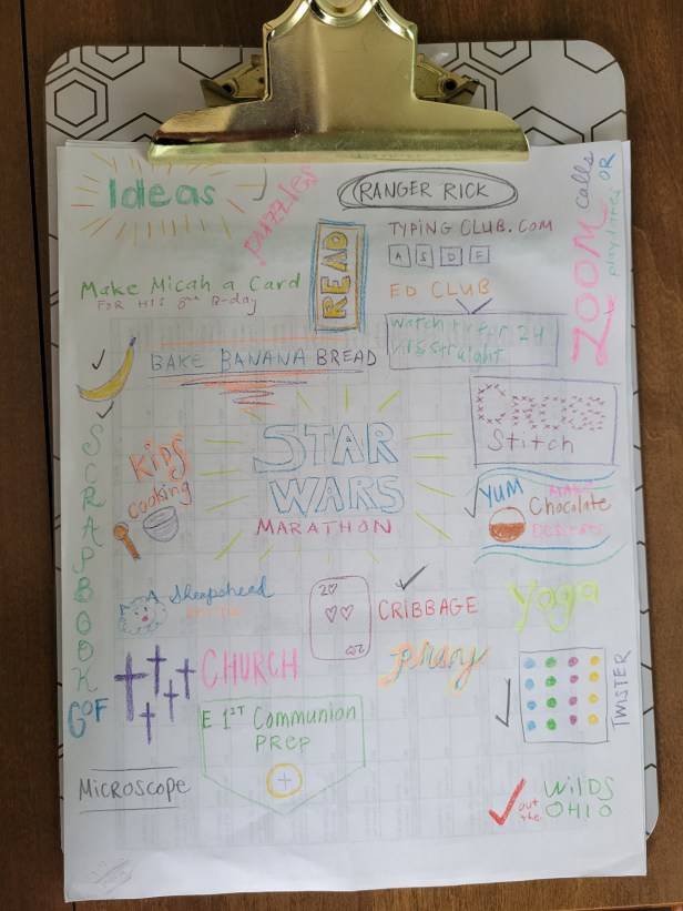 Things we did during COVID-19